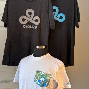 3 Cloud 9 Short sleeve t-shirts 3x